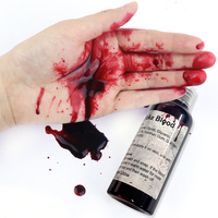 Kit de maquillage professionnel non toxique pour Halloween, maquillage de scène SFX, peinture squelette noir et blanc en silicone, cire à cicatrices, blessures réalistes