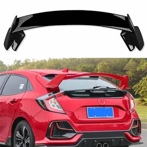 สปอยเลอร์หลังสำหรับรถแฮทช์แบค ปี 2016 2017 2018 2019 2020 รุ่นที่ 10 FK7 สไตล์ Type-R สำหรับตกแต่งหลังคาและฝากระโปรงท้าย - Product Image 1