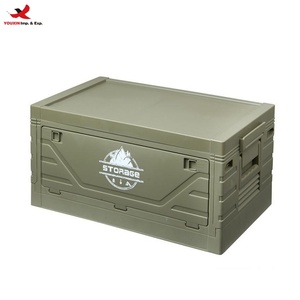 Outdoor Camping <b>Folding</b> Box Camping <b>Table</b>-top Storage Case Picnic Organizer Home Storage Bin RTS Bulk Mixed Order - Product Image 1