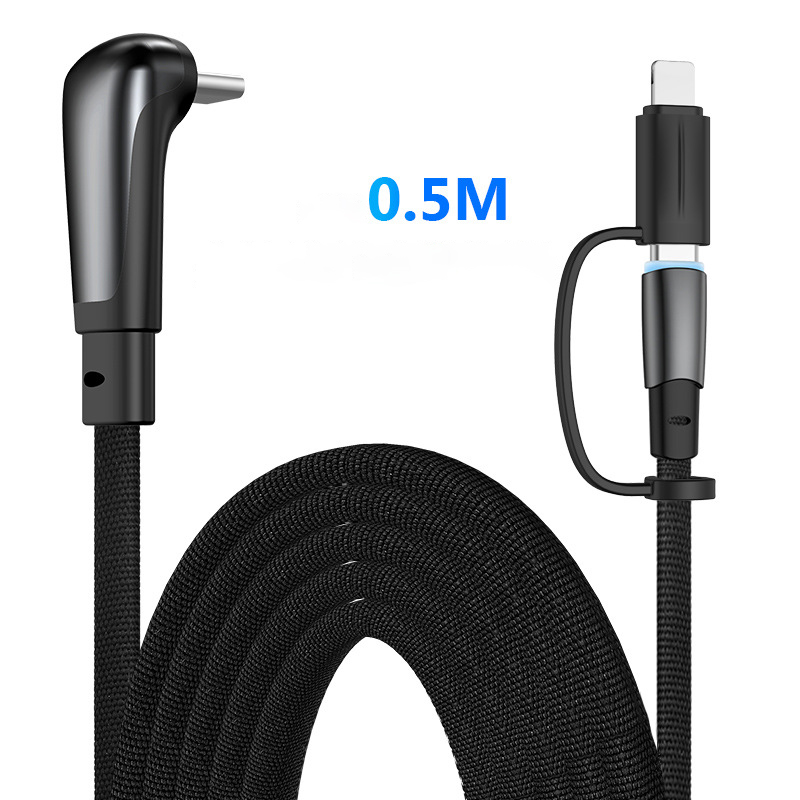 C to 2-in-1 0.5M Black