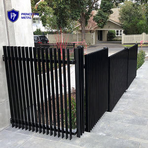 Clôture en aluminium à <span class=keywords><strong>lame</strong></span> verticale décorative <span class=keywords><strong>composite</strong></span> de haute qualité, nouveau design - Product Image 2