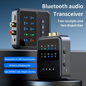 Transmisor Bluetooth 5.4 Premium, Adaptador Inalámbrico para Avión, Compatible con 2 <span class=keywords><strong>AirPods</strong></span>/Audífonos - Product Image 2