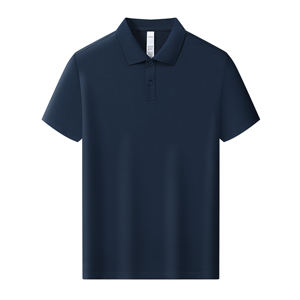 Chemises polo à séchage rapide personnalisées pour hommes et femmes, couleur unie, col rabattu, manches courtes, sport de plein air, golf, t-shirt décontracté pour adultes - Product Image 1