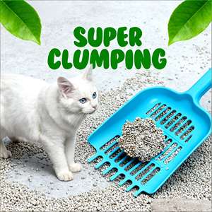 DongnaiPETS Vente directe du fabricant Litière pour chat de haute qualité écologique jetable dans les toilettes absorbante 8 kg Contrôle des odeurs Agglomération rapide - Product Image 1