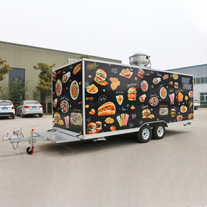 Remolque de Comida Completamente Equipado, Cocina Móvil de Acero Inoxidable, Puesto de Venta Ambulante para Hamburguesas, Pizza, Café y Comida Callejera - Product Image 6