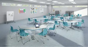 Modern okul tasarımı plastik olay eğitimi yemek sandalyeleri istiflenebilir fonksiyon PP soğutma özelliği için istiflenebilir sandalye