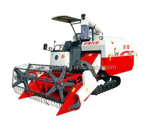 Paddy Harvester Mini Rice Reaper Crawler Rice Combine Harvester With Factory Price