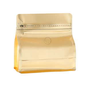 Sacs de café réutilisables de logo de couverture de couleur imprimés numériquement portables personnalisés avec la fermeture à glissière de valve - Product Image 1