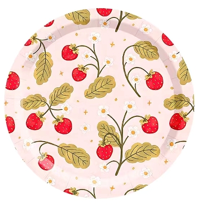 plato de papel de 7 pulgadas