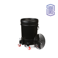 SURAINBOW Profession outil De nettoyage de Voiture Lavage De Voiture Poulie Seau kit 5 gallons T-623