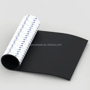 Customized Half Adhesive Back Sheets Butyl Rubber Sheet