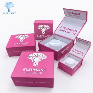 Caja de Regalo Personalizada para Velas Aromáticas, Papel Recubierto, Laminación Brillante, UV Localizado, Ecológica, Reutilizable, Rígida, Rosa, Fabricante - Product Image 1