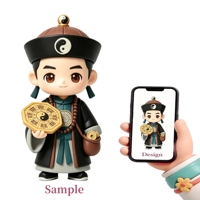 Figurines d'action en vinyle imprimées en 3D personnalisées OEM/ODM, jouets de dessin animé mignons, décorations de bureau et objets de collection