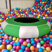 Trampoline aquatique gonflable en PVC personnalisé pour parc, trampoline aquatique pour enfants et adultes, amusement en plein air/intérieur