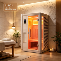 Harga Pabrik Bahan Kayu Ruang Sauna Inframerah Jauh 2 Orang untuk Dalam Ruangan Pemanas Karbon Rendah EMF Sauna Spektrum Penuh Sauna Inframerah Jauh