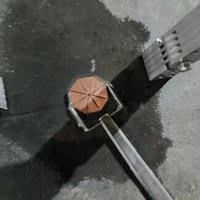 PIE Gauge #1 Magnetic Pie Indicator/pie Shaped Magnetic Particle Field Indicator with the test Certerficate