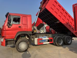 Camion à benne basculante Howo 371 d'occasion, conduite à gauche, camion à benne basculante 6x4, camion à benne basculante Howo - Product Image 6