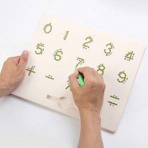 Nieuwste Voorschoolse Speelgoed Educatief Schrijven Leren Tekenen Magnetische Alfabet Letter Tracing Board Voor Kinderen - Product Image 3
