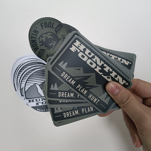 Chất Lượng Tốt Chết Cắt Sticker Tự Dính Không Thấm Nước Vinyl Nhãn Hình Dạng Không Thường Xuyên Biểu Tượng Sticker Tùy Chỉnh Matte Nhãn - Product Image 4