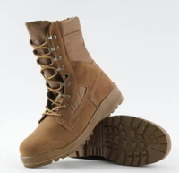 Bottes de randonnée tactiques de désert pour hommes, bottes d'entraînement athlétiques respirantes avec semelle extérieure en caoutchouc.
