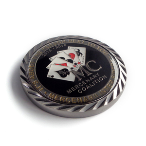 Vente en gros de marqueurs de balles de golf et de jetons de <span class=keywords><strong>poker</strong></span> en métal personnalisés avec impression offset de pièces souvenirs - Product Image 1
