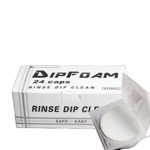 รอยสัก24ชิ้น/กล่อง Dipfoam สำหรับเข็มเปลี่ยนหมึกสีตลับหมึกที่ใช้แล้วทิ้งล้างโฟมจุ่ม - Product Image 1