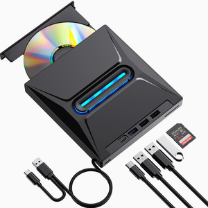 <span class=keywords><strong>Lecteur</strong></span>/<span class=keywords><strong>graveur</strong></span> de <span class=keywords><strong>CD</strong></span>/DVD portable <span class=keywords><strong>externe</strong></span> USB Blu-ray pour ordinateur portable/de bureau, sauvegarde de données haute vitesse - Product Image 1