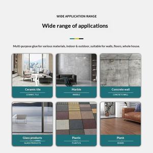 Pegamento Acrílico Sin Clavos de Secado Rápido, Multifuncional, de Alta Adhesión, Transparente, para Vidrio y Construcción - Product Image 4