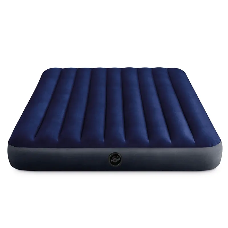 Trans INTEX 64765 Queen Classic Airbed Com Bomba De Mão Colchão Inflável Para Camping