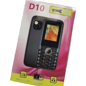 Amazon/dilek/ebay sıcak satış düşük maliyetli D10 telefon temel cep telefonu tuş takımı telefon