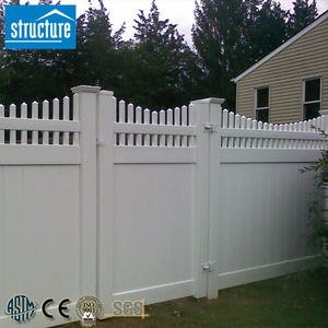 Outdoor Garden White <strong>Cheap</strong> Privacy PVC Vinyl <strong>Picket</strong> <strong>Fence</strong> <strong>Panel</strong> and Gate Hot Sale - Product Image 3
