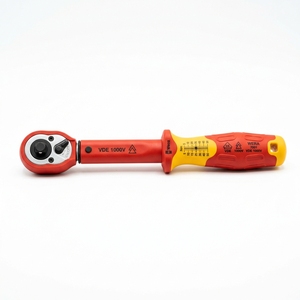 <span class=keywords><strong>Llave</strong></span> <span class=keywords><strong>Dinamométrica</strong></span> Aislada VDE 1000V, 5-50 Nm, 3-8 Pulgadas, Herramienta de Calibración - Product Image 1