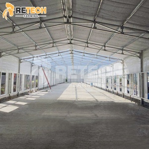 Poulailler à vendre, couche commerciale, ferme, Structure en acier, préfabriquée - Product Image 3