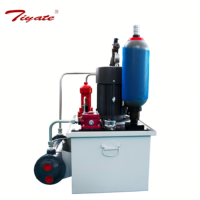 Station hydraulique à accumulateur à diaphragme multi-boucles avec pression de rechange pour station d'alimentation hydraulique d'amortisseur