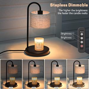 Hot Selling Black Non-Fire Aromatherapy Melted Wax <strong>Lamp</strong> Adjustable Essential <strong>Oil</strong> Candle for Bedroom Atmosphere Table <strong>Lamps</strong> - Product Image 2