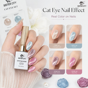 Gel para Uñas Efecto Ojo de Gato OEM ODM, Color Intenso, Magnético, Fácil de Remover, Curado con UV, Alto Brillo - Product Image 1
