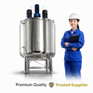 Industrial Stainless Steel Liquid Mixer Machine Equipment Liquid Stainless Steel Heating Mixing Tank - Product Image 1