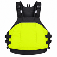 Gilet de sauvetage commercial pour rafting en eaux vives avec une flottabilité élevée de 150N, en Oxford 600D, pour le kayak, le sauvetage en rivière et les sports nautiques