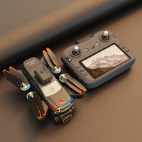 Mini drone intelligent JS39P, couleur verte, contrôleur avec écran numérique, écran LCD de 4,3 pouces, drone avec fonction d'évitement d'obstacles