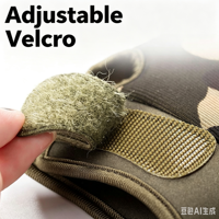 Gants tactiques mi-doigts pour hommes et femmes, antidérapants, résistants à l'usure, pour les sports de plein air et l'entraînement spécial