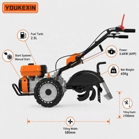 Tracteur agricole diesel 4x4 avec poignée pliable et blocage de différentiel, largeur de 20 pouces, vente en gros et approvisionnement en vrac