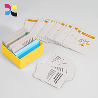 Fabricant professionnel de Guangzhou Cartes en papier de jeu à boire personnalisées avec boîte pour divertissement de fête de famille