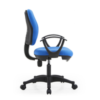 Chaise de bureau ergonomique classique, chaise de bureau confortable à hauteur réglable, chaise pivotante, chaise pour personnel