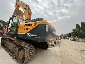 Cat asli kualitas baik digunakan tangan kedua Korea Hyundai 300lc-9s ekskavator bekas Hyundai 220 300 305 dalam stok untuk dijual