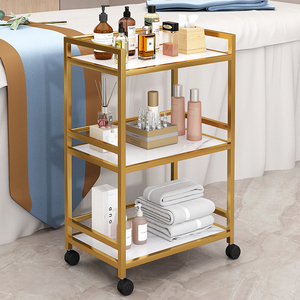 Tiện ích giỏ hàng với bánh xe y tế/nha khoa phòng thí nghiệm giỏ hàng 2 shelves1 ngăn kéo 3 Tier cán giỏ hàng với bánh xe - Product Image 1