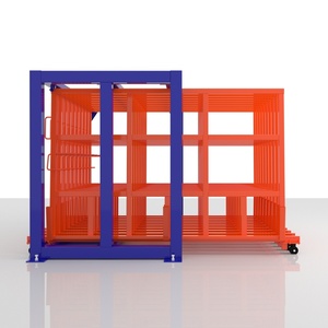 רב חובה מדפים מערכת פסולת פלדה צלחת מתכת אנכי מתגלגל אחסון עם מדפים מתכת גיליון מדפים גיליון מדפים - Product Image 1