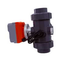 Vanne à boisseau sphérique électrique intelligente Radiant en PVC 3 voies DN15-DN50
