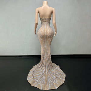 Novance Y5021 Nuovi Arrivi 2025 Abbigliamento Donna Splendidi Abiti da Cerimonia Senza Maniche Eleganti Abiti da <span class=keywords><strong>Sposa</strong></span> di Lusso per <span class=keywords><strong>la</strong></span> <span class=keywords><strong>Sposa</strong></span> - Product Image 3