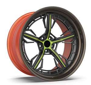 Roues concaves à lèvres profondes polies forgées 19 pouces Jantes en alliage fraisé 4x100 pour Toyota bmw e60 x5 vw <span class=keywords><strong>polo</strong></span> - Product Image 2