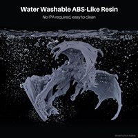 ELEGOO Printer 3D ketangguhan tinggi Resin dapat dicuci air ABS seperti rendah viskositas presisi tinggi 405nm bahan cetak cepat